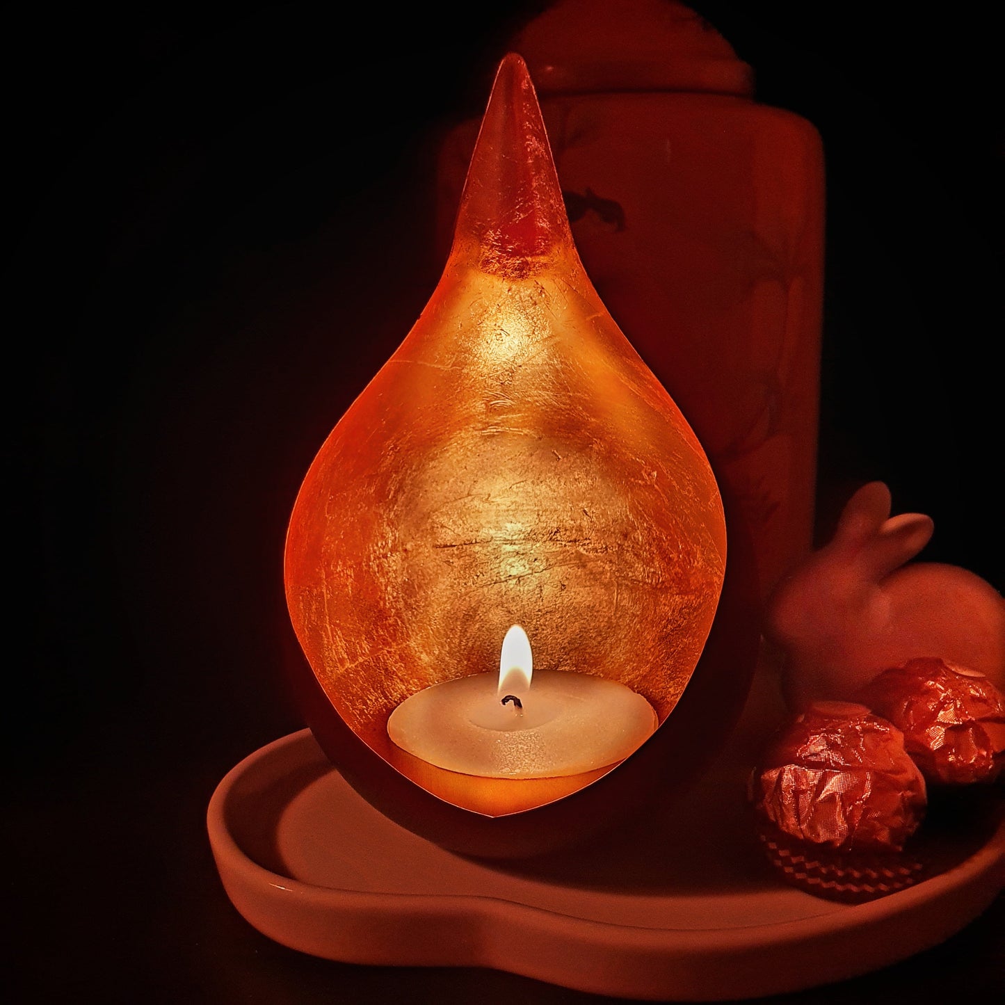 Single Golden Teardrop - Rooo-Star