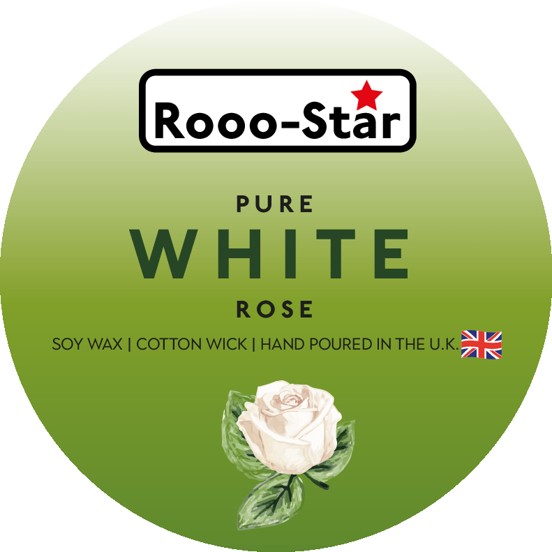 Pure White Rose - Rooo-Star