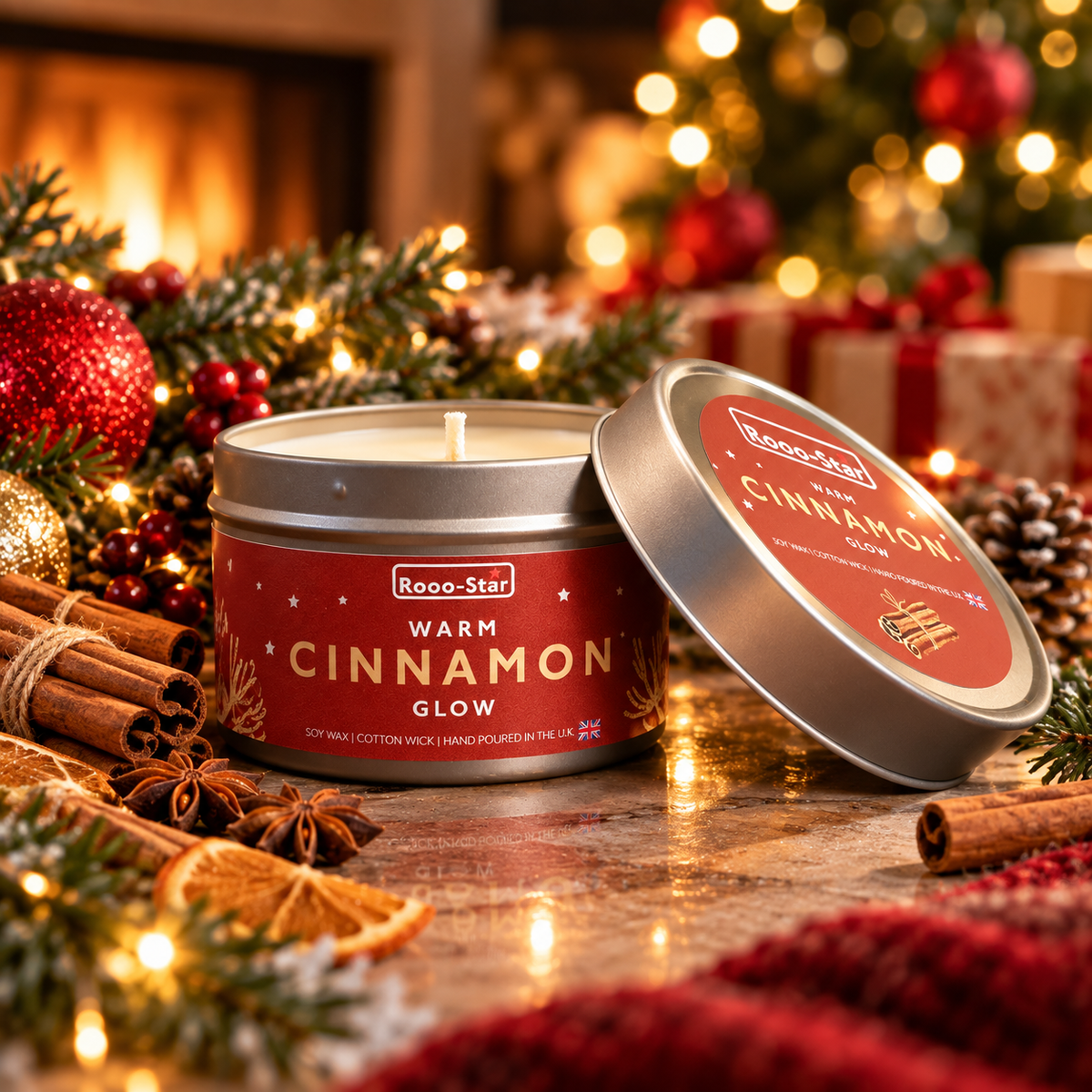 Warm Cinnamon Glow - Rooo-Star